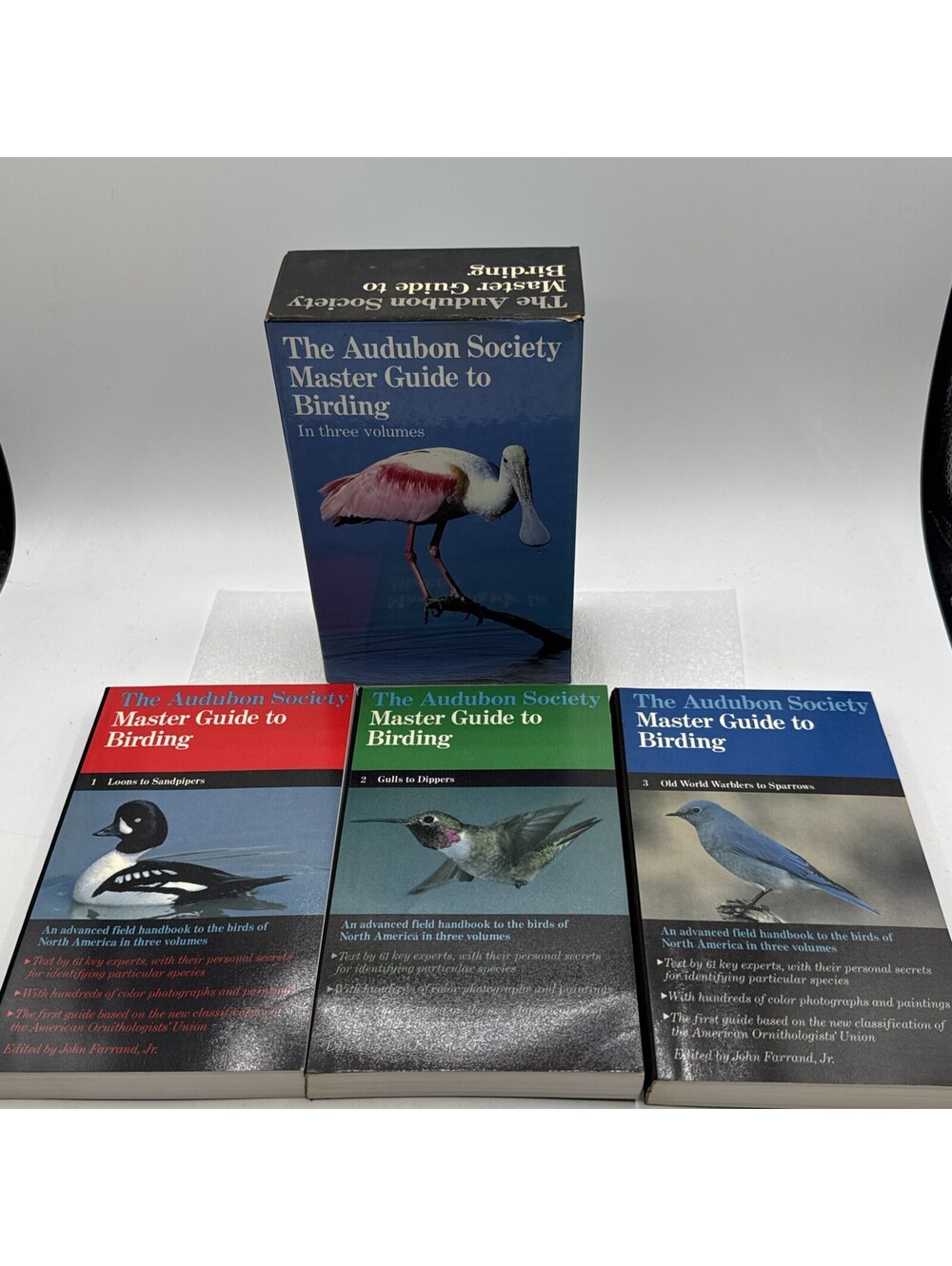 The Audubon Society Master Guide to Birding Book Boxed Set Bird Watching 1983